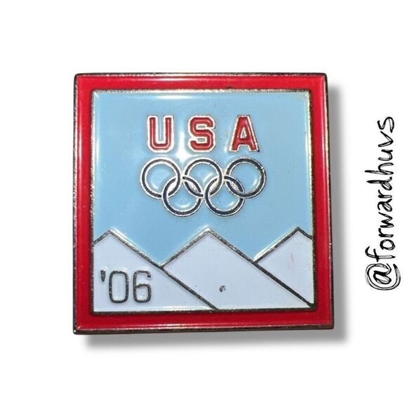 Bundle Sale 3 for $15 | 2006 USA Olympic Pin with Butterfly Clasp - Picture 3 of 6